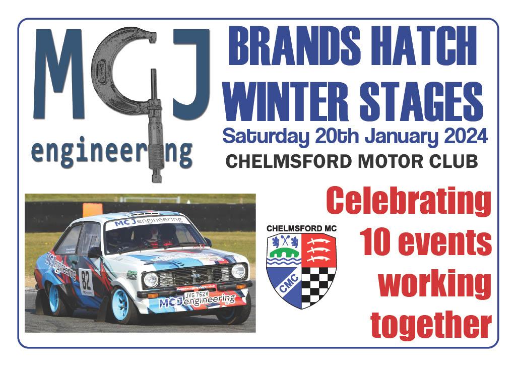 Rally results 2024 Brands Hatch Stages